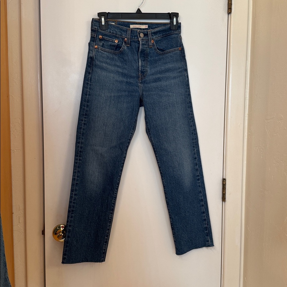 Levi's wedgie Straight Leg Denim Jeans W24 L26